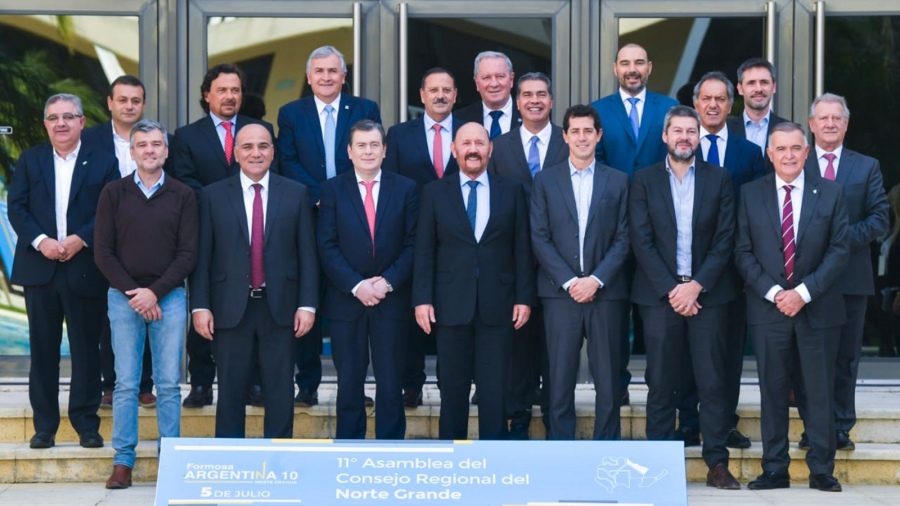 De Pedro y los gobernadores del Norte Grande viajan a Estados Unidos