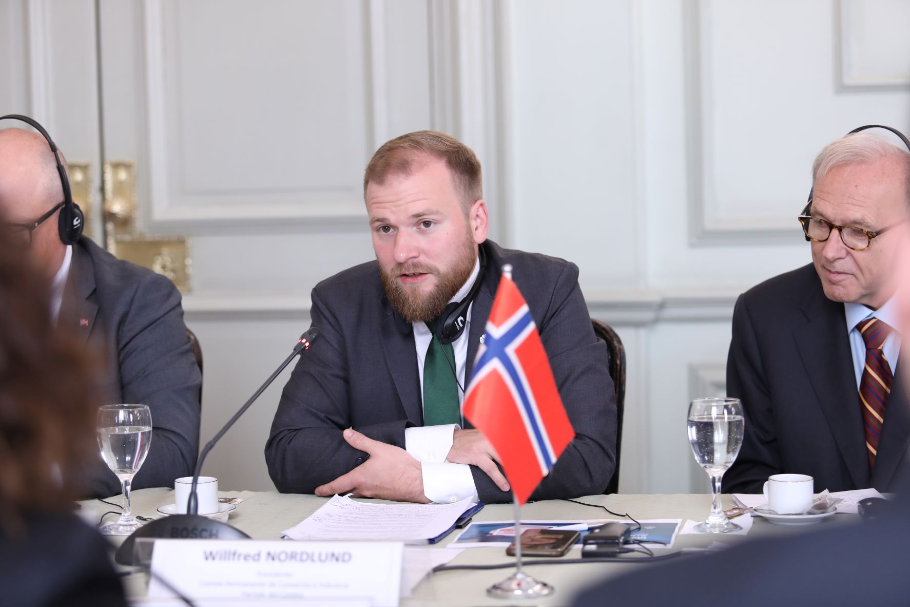 Todesca, con noruegos analizaron oportunidades de inversión