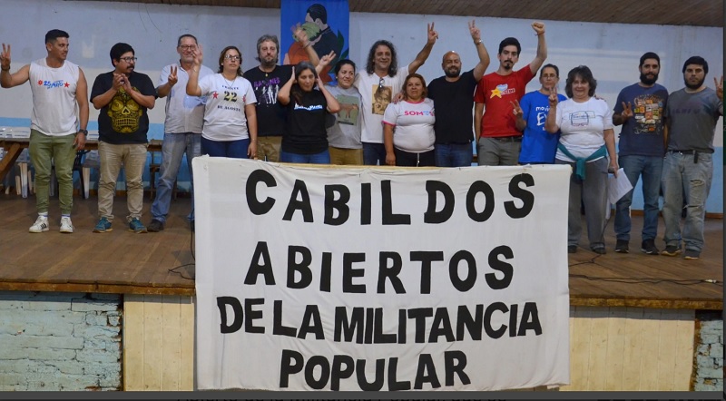 Movimientos sociales oficialistas recorren el país para instalar su partido