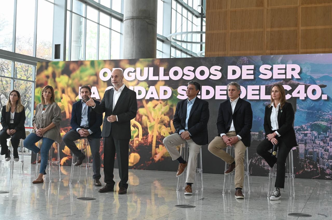 El GCBA presentó la Cumbre Mundial de Alcaldes de C40