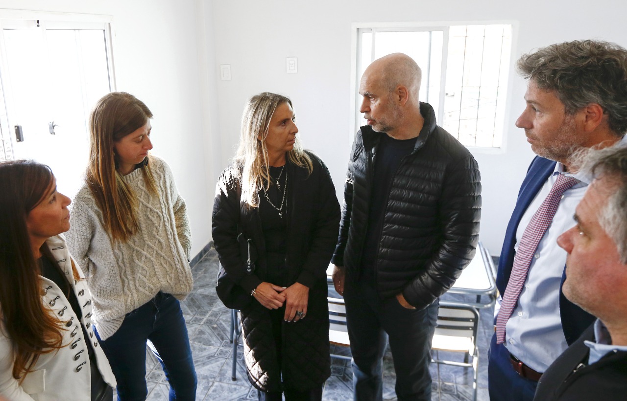 El GCBA convierte búnker de drogas en un Centro de Atención Comunitaria