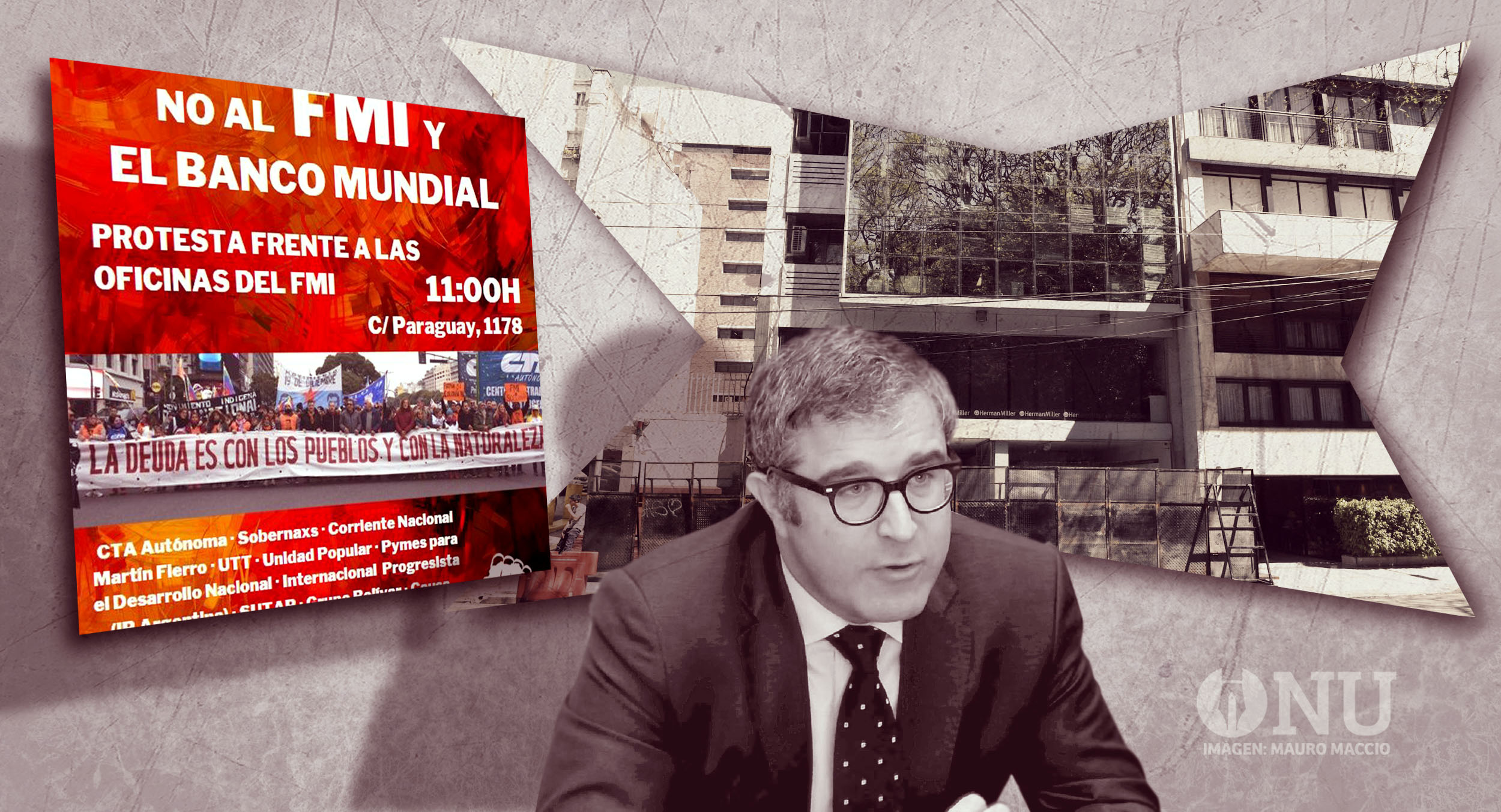 La oficina del FMI será el objetivo de la campaña Deuda x Clima