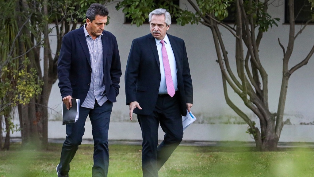 Alberto y Massa se reunieron en Olivos para analizar medidas económicas