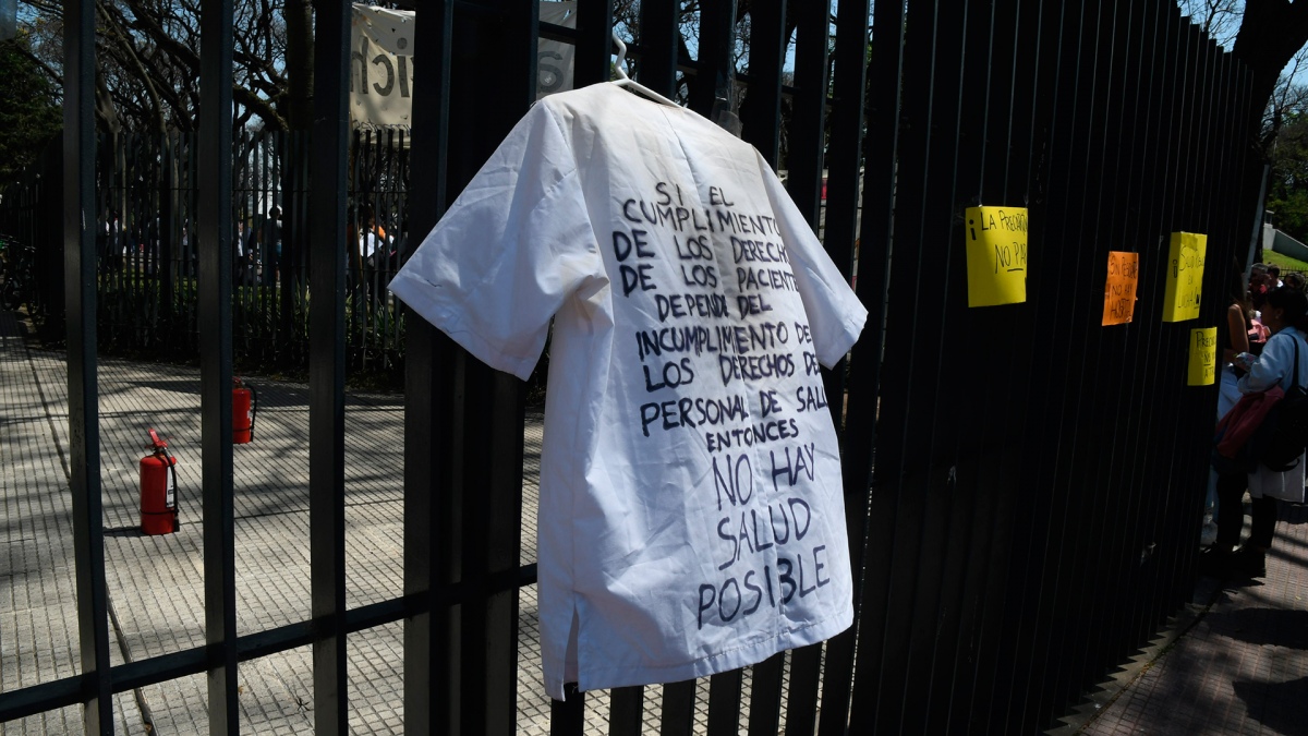 Paran los médicos residentes porteños: piden reunión con Quirós