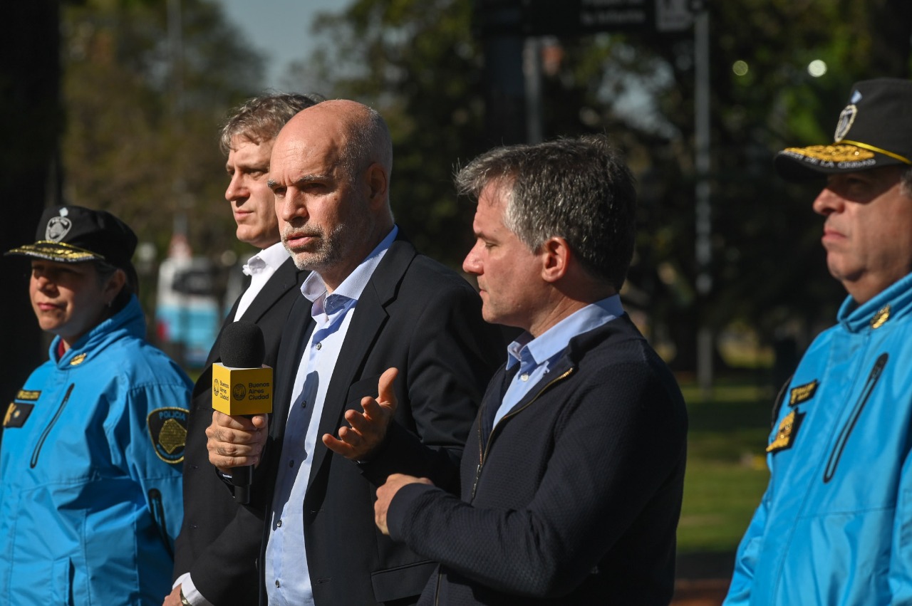 Larreta entregó 30 nuevas motos para combatir a los motochorros en la Ciudad  