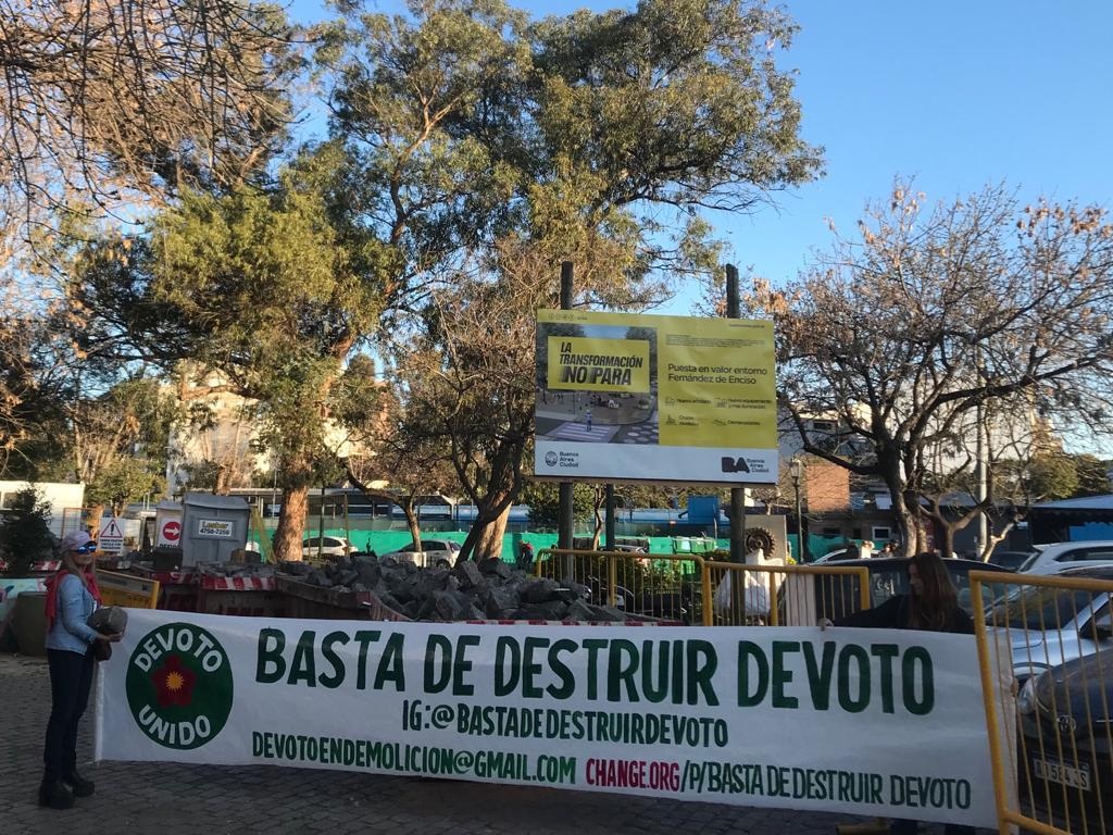 Vecinos de Devoto fueron a la Justicia para defender la identidad del barrio