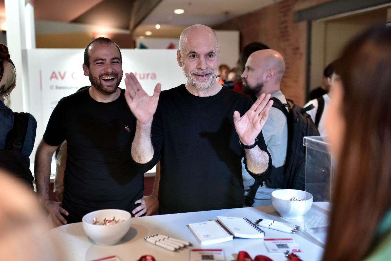 Larreta inauguró la Expo Joven, con propuestas laborales, becas y talleres
