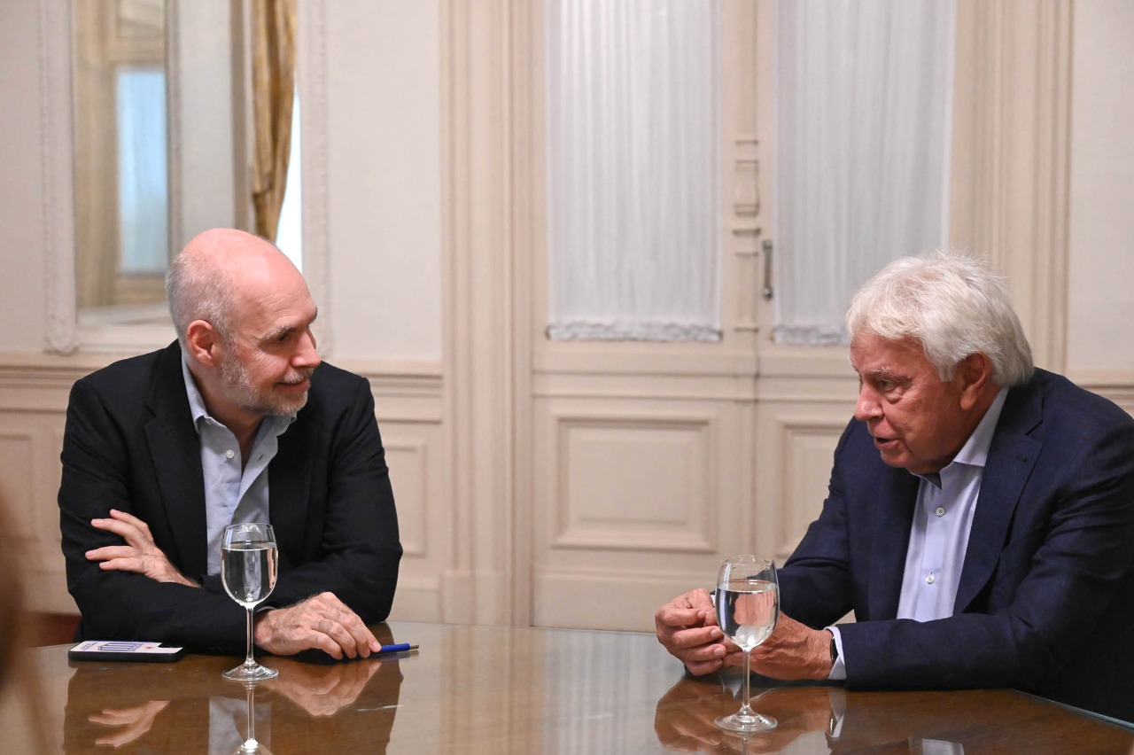 Larreta se reunió con Felipe González: "El país necesita grandes consensos"