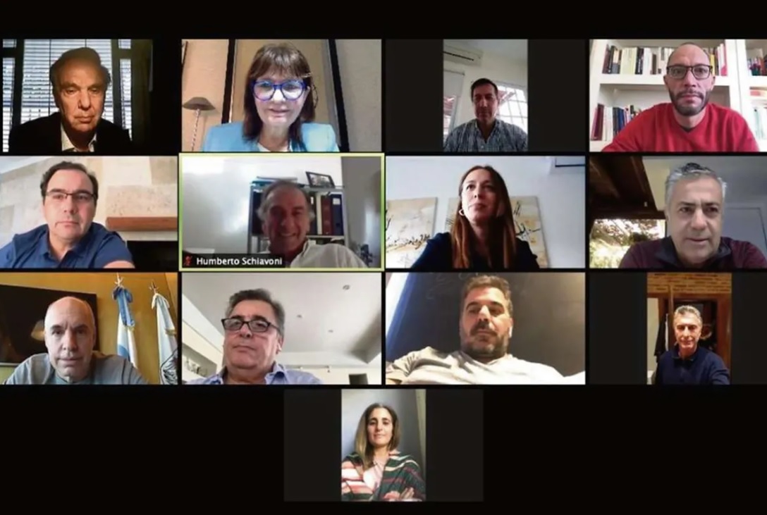 La Mesa Nacional de JxC volvió a reunirse para intentar una tregua interna