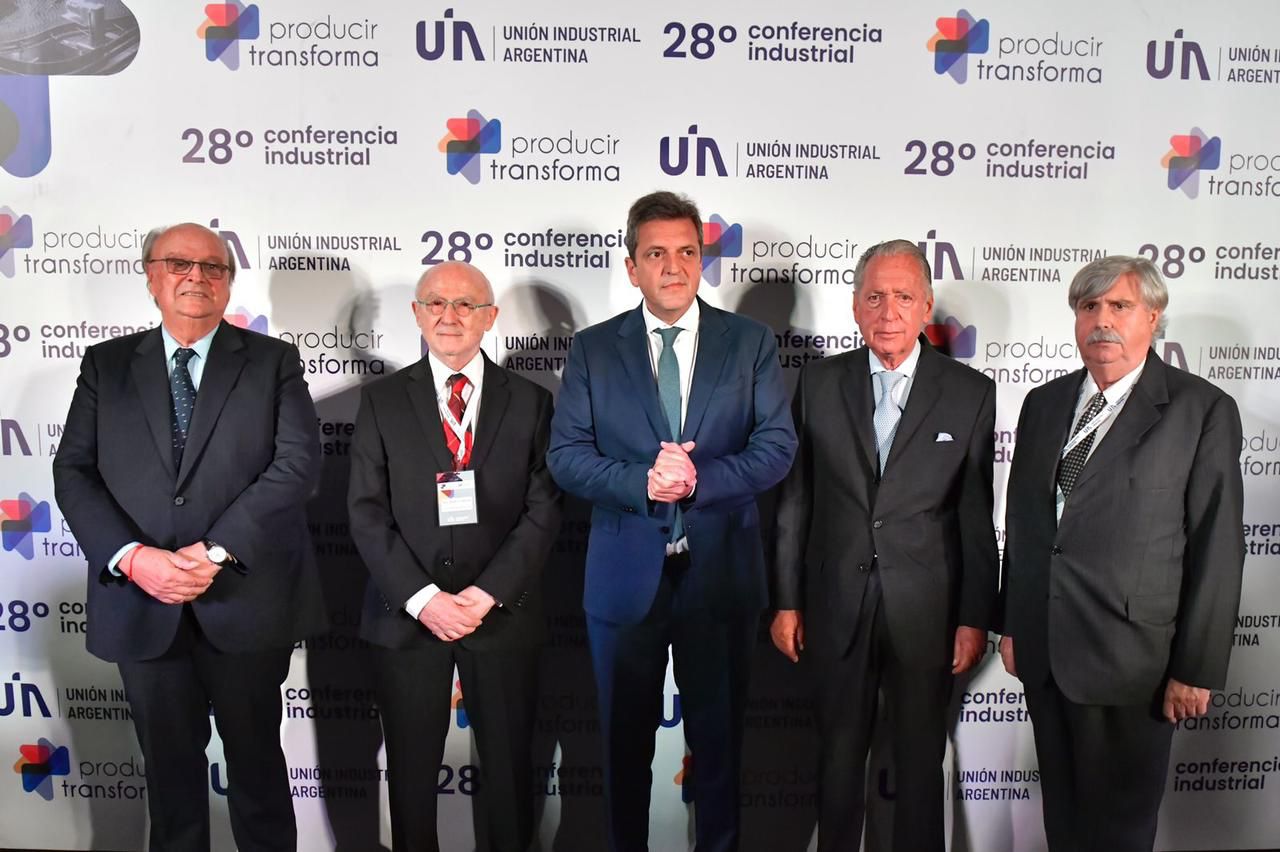 Massa, en la UIA: "El plan de estabilización no terminó"