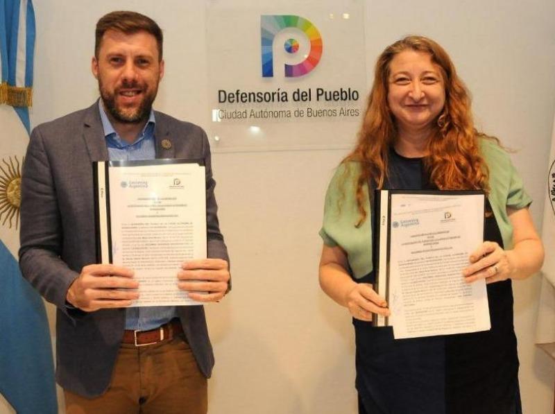 La Defensoría del Pueblo firmó un convenio para prevenir el Grooming