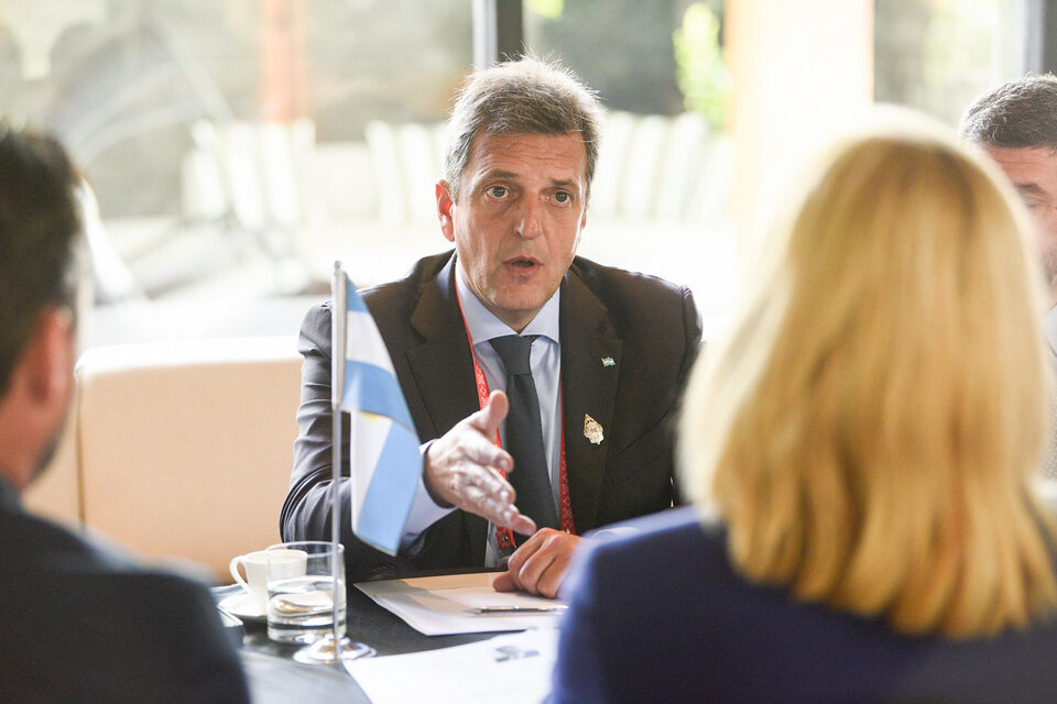 Massa: "Duplicamos de las reservas de libre disponibilidad para el BCRA"