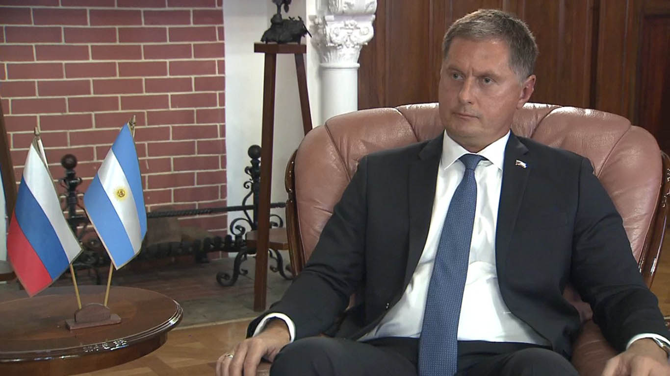 El embajador de Rusia en Argentina acusó a Ucrania de oprimir minorías lingüísticas