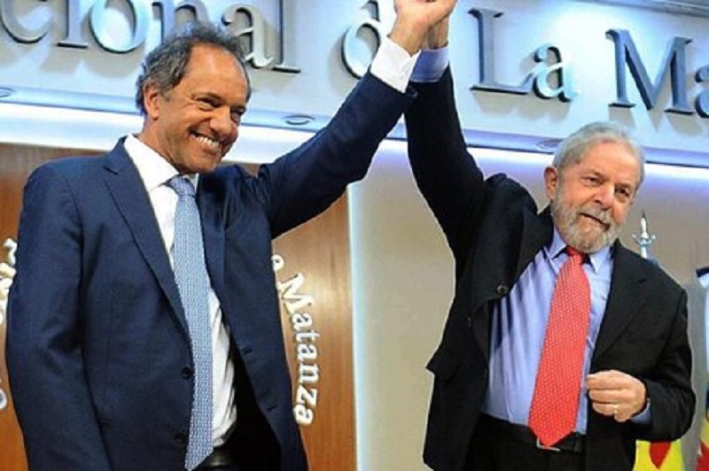 Scioli: "Lula me dijo que hay que concertar hasta con los adversarios"