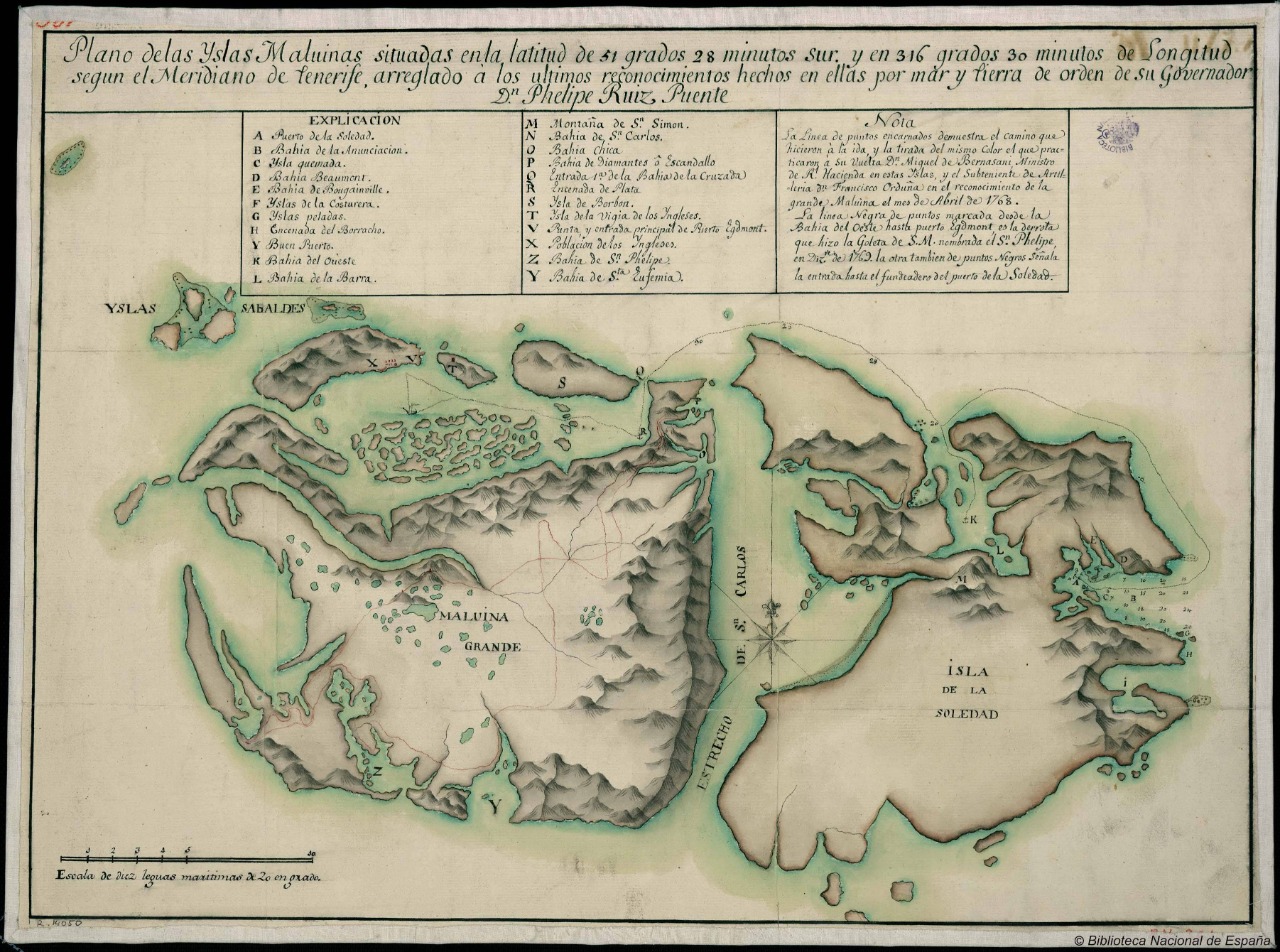 Cancillería publica documentos históricos sobre Malvinas