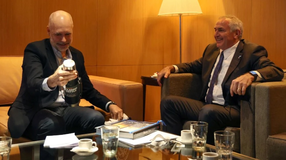 Larreta sale a mostrarse como presidenciable en los Estados Unidos