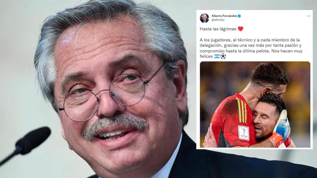 El emocionado mensaje de Alberto a la Selección: "Hasta las lágrimas"