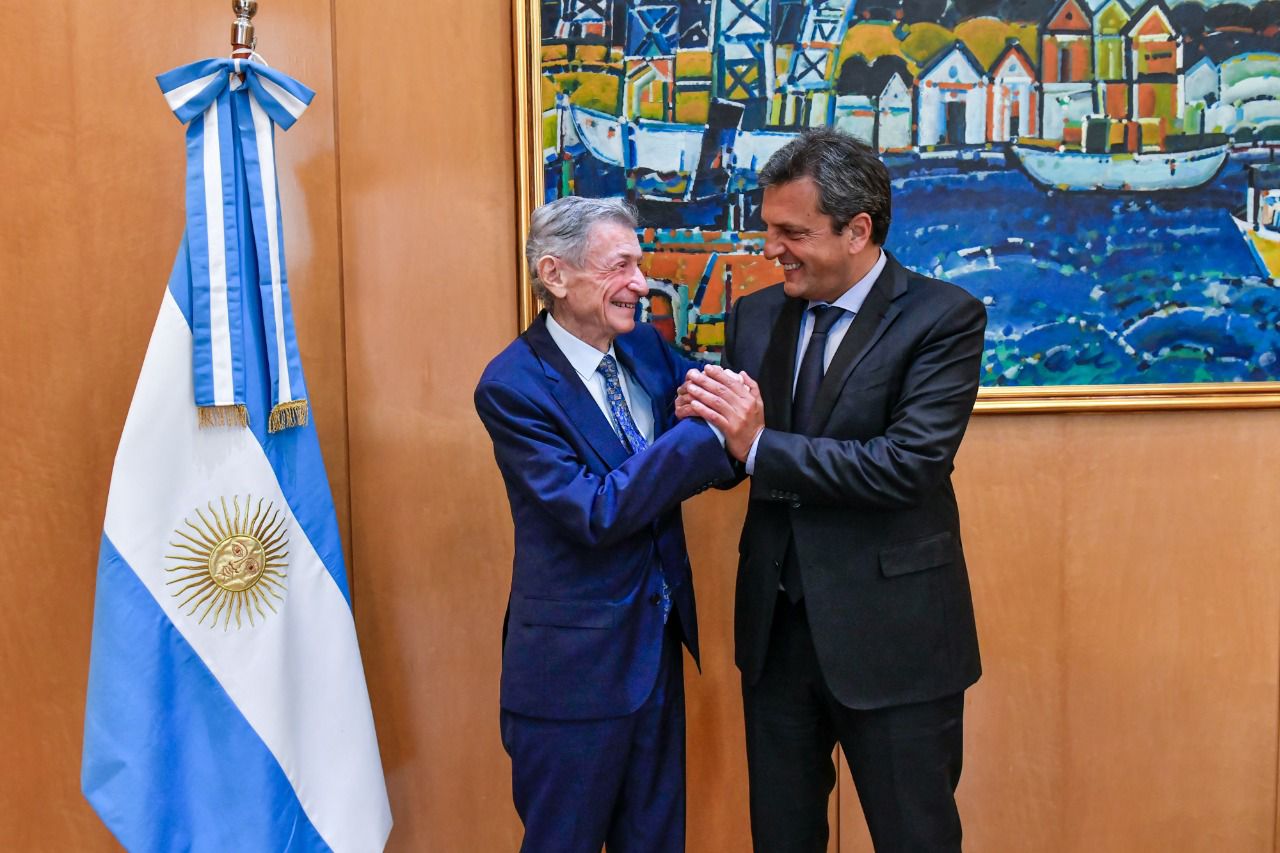 Massa recibió a Rosen para analizar la llegada de inversiones desde EE.UU