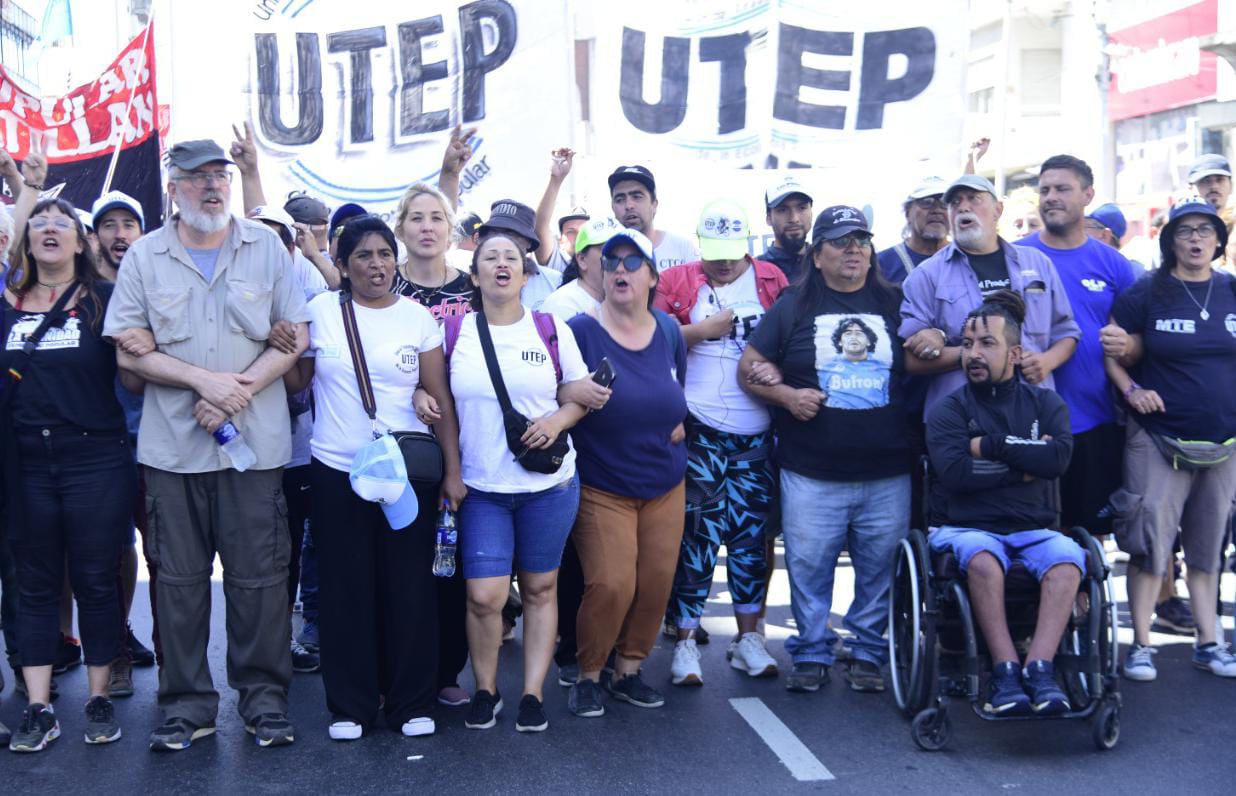 Plan de lucha de la UTEP: “No es un bono ni cristiano, ni peronista”