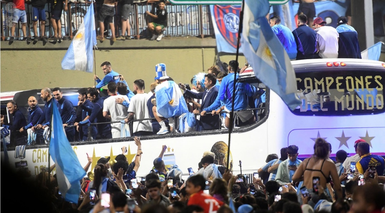 La caravana de campeones durará más de 7 horas y no habrá paradas