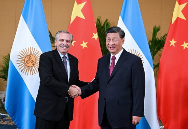 Alberto invitó a Xi Jinping a la Cumbre de la CELAC