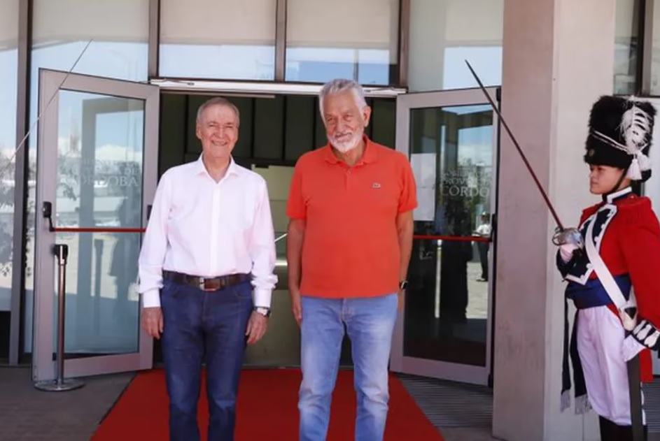 Schiaretti y Alberto Rodríguez Saá dialogaron sobre la “antigrieta”