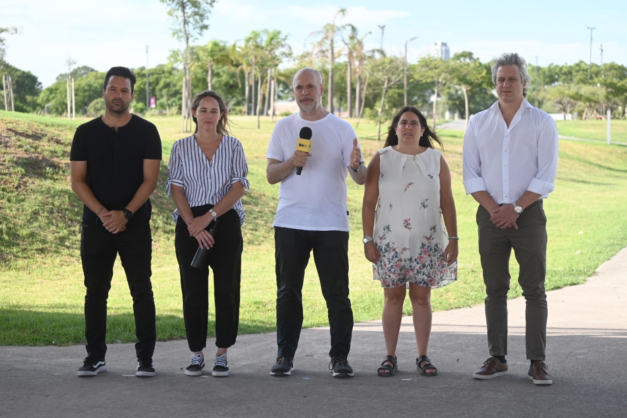 Larreta anunció 65 manzanas de nuevos espacios verdes y públicos