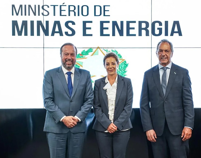 Energía eléctrica y gas, los pedidos de Royon a su par brasileño