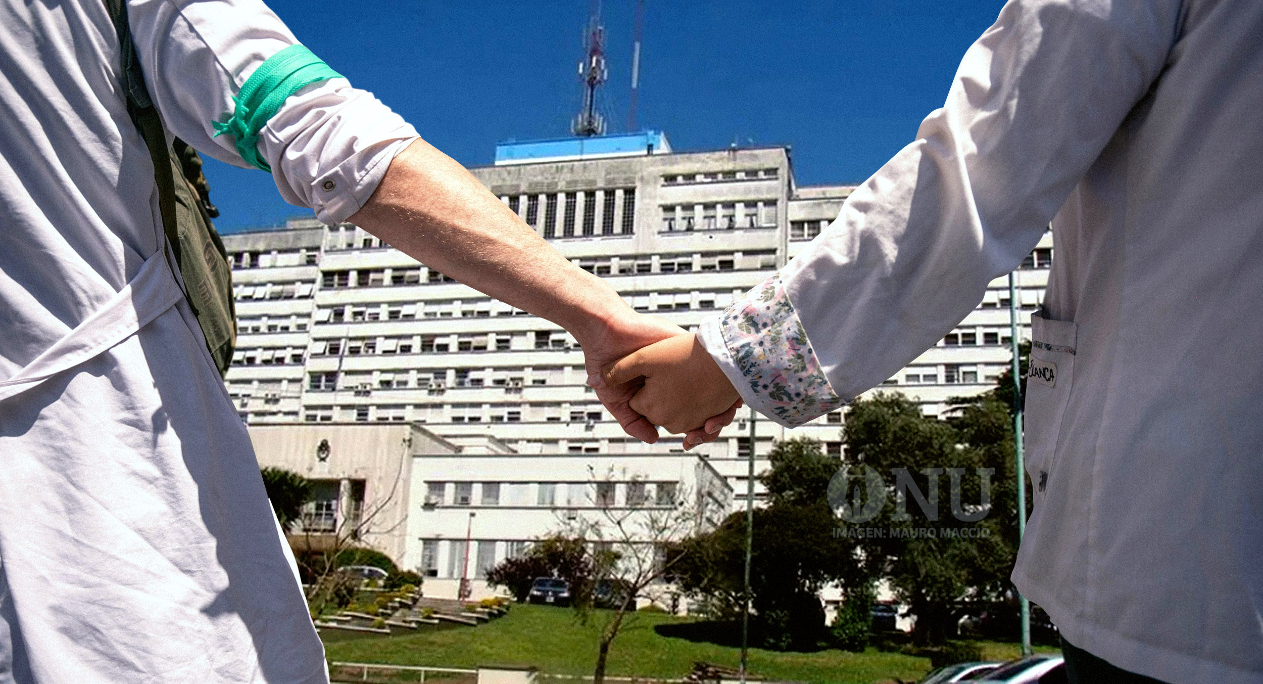 Reclamo de médicos residentes del Hospital Militar Central