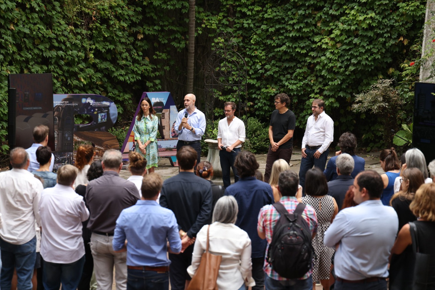 Larreta anunció que apoyará proyectos audiovisuales nacionales