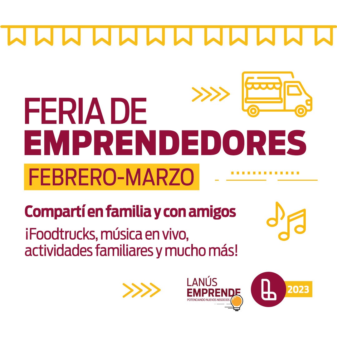 Vuelve la Feria de Emprendedores a Lanús