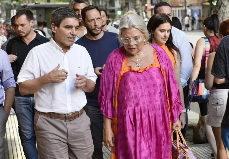 Carrió sobre Quirós: “Pongo las manos en el fuego por él"