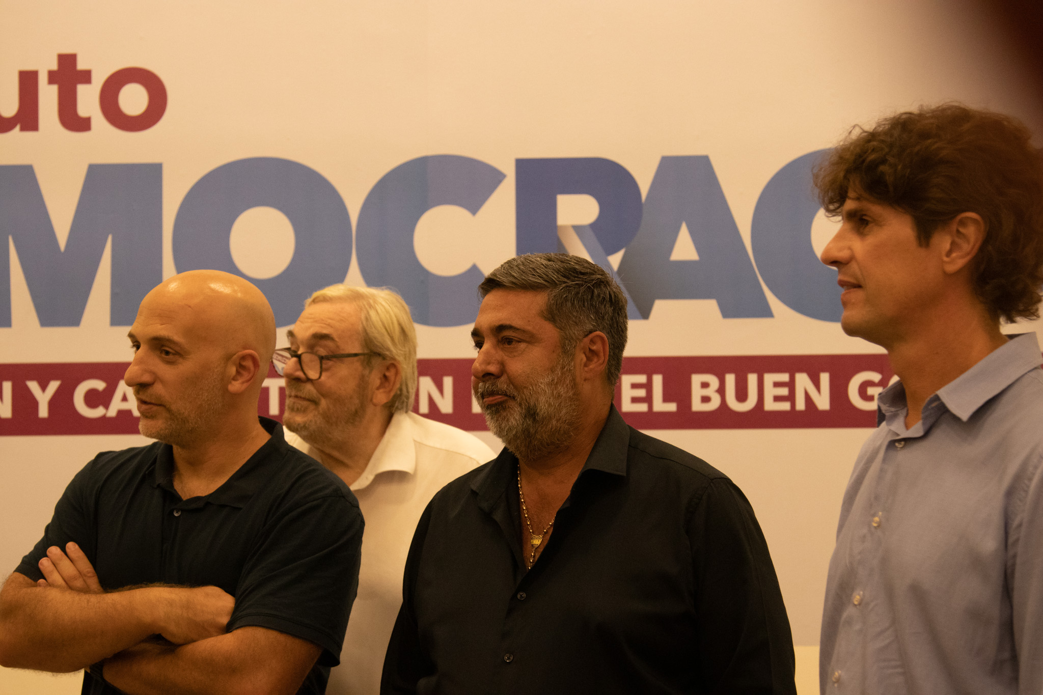 Con el apoyo de Lousteau y Yacobitti, Angelici inauguró escuela de dirigentes