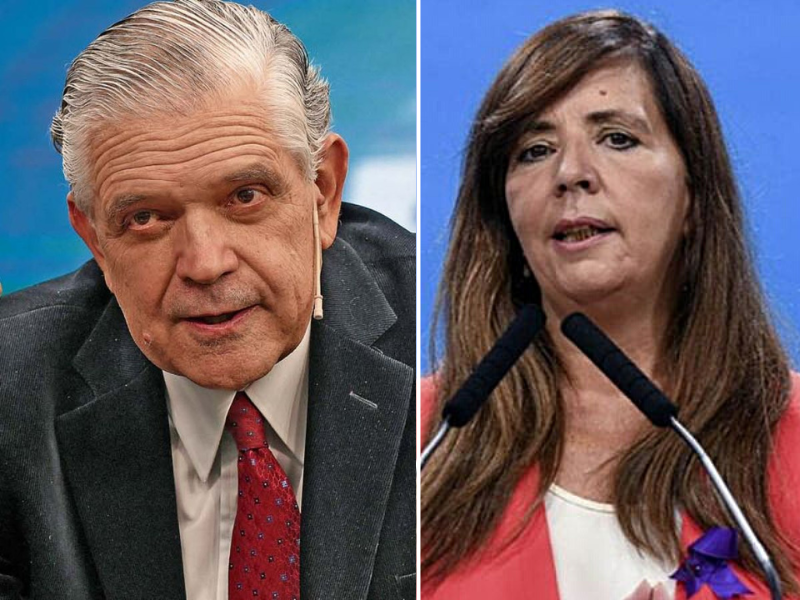 Acampe piquetero: duro cruce de López Murphy con Cerruti