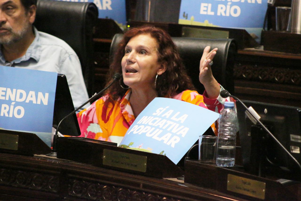 Velasco: “El parque verde y público es una bandera”