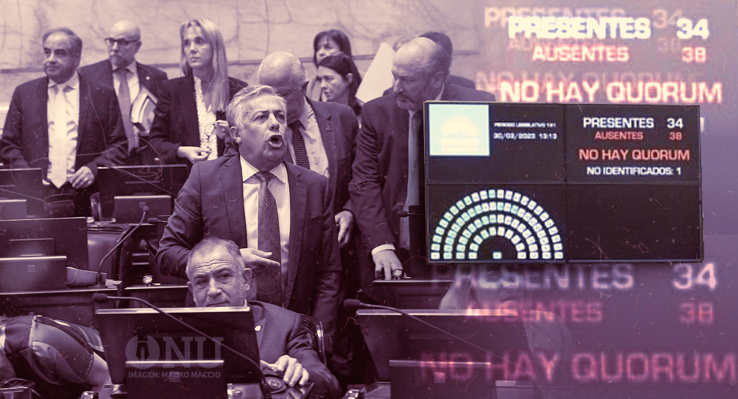 Crónica del primer triunfo de la oposición en el Senado