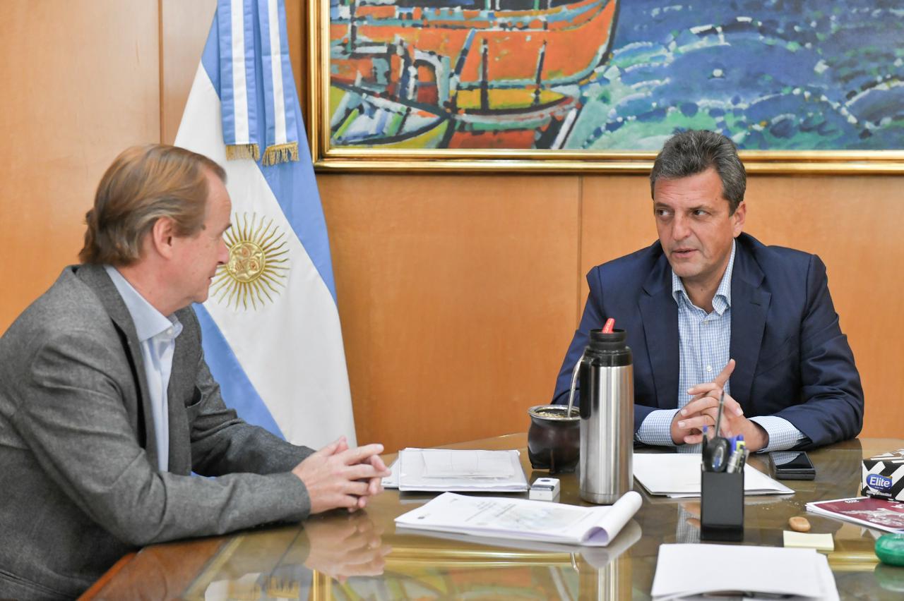Massa y Bordet avanzaron en la incorporación de nuevas economías 