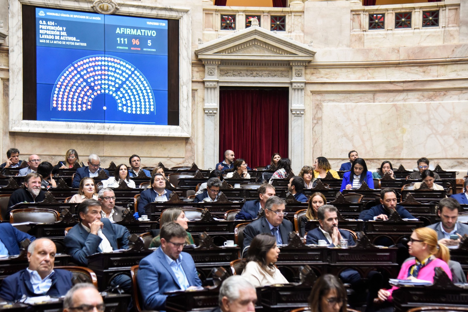 Triunfo del FdT en Diputados: aprobó su propio proyecto contra el lavado de activos