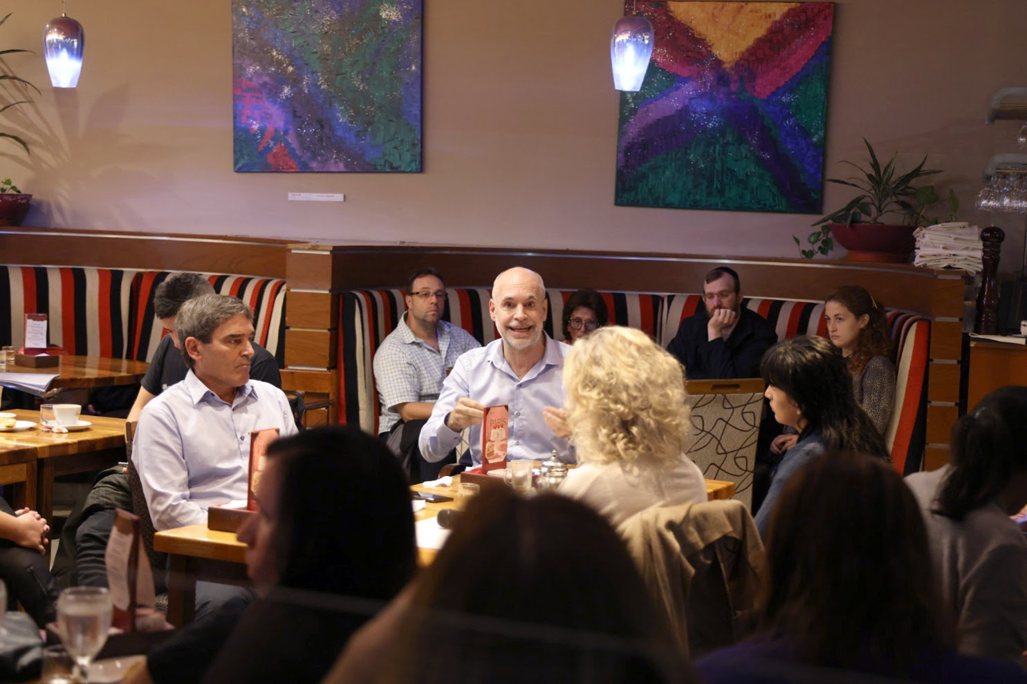 En medio de la interna del Pro porteño, Larreta se mostró con Quirós