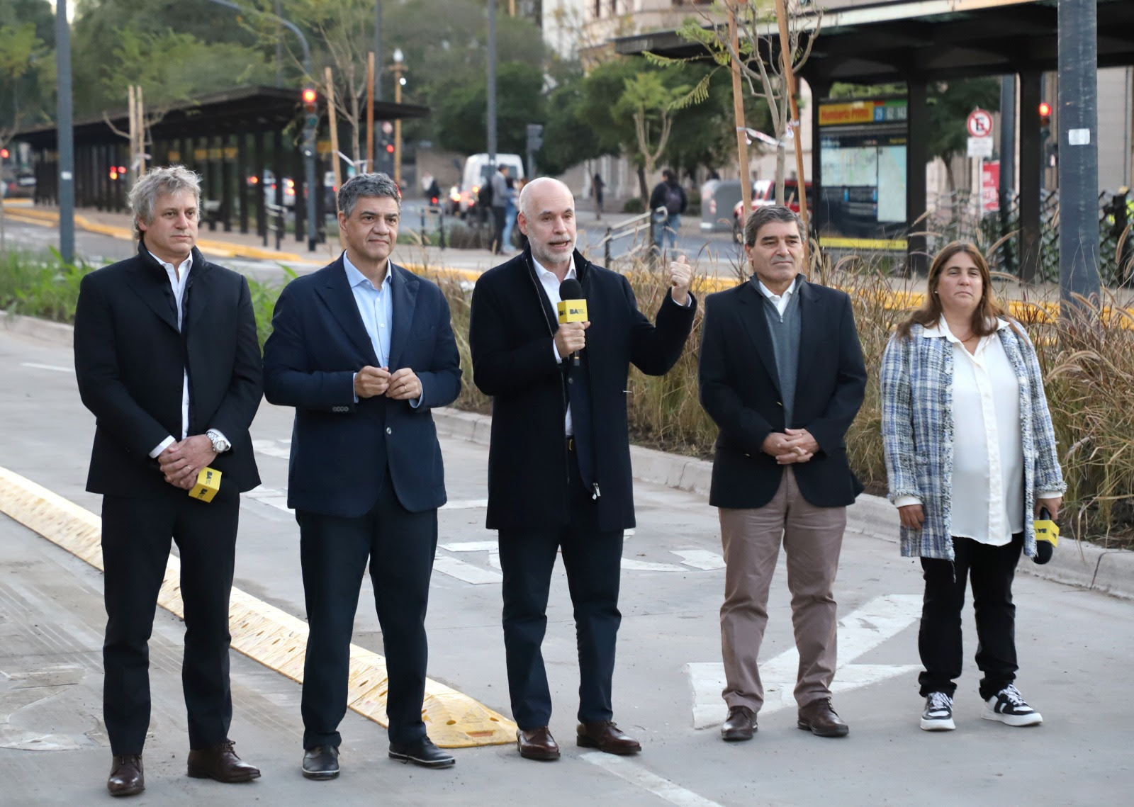 Se inauguró un nuevo tramo del Metrobus que une Retiro con La Boca