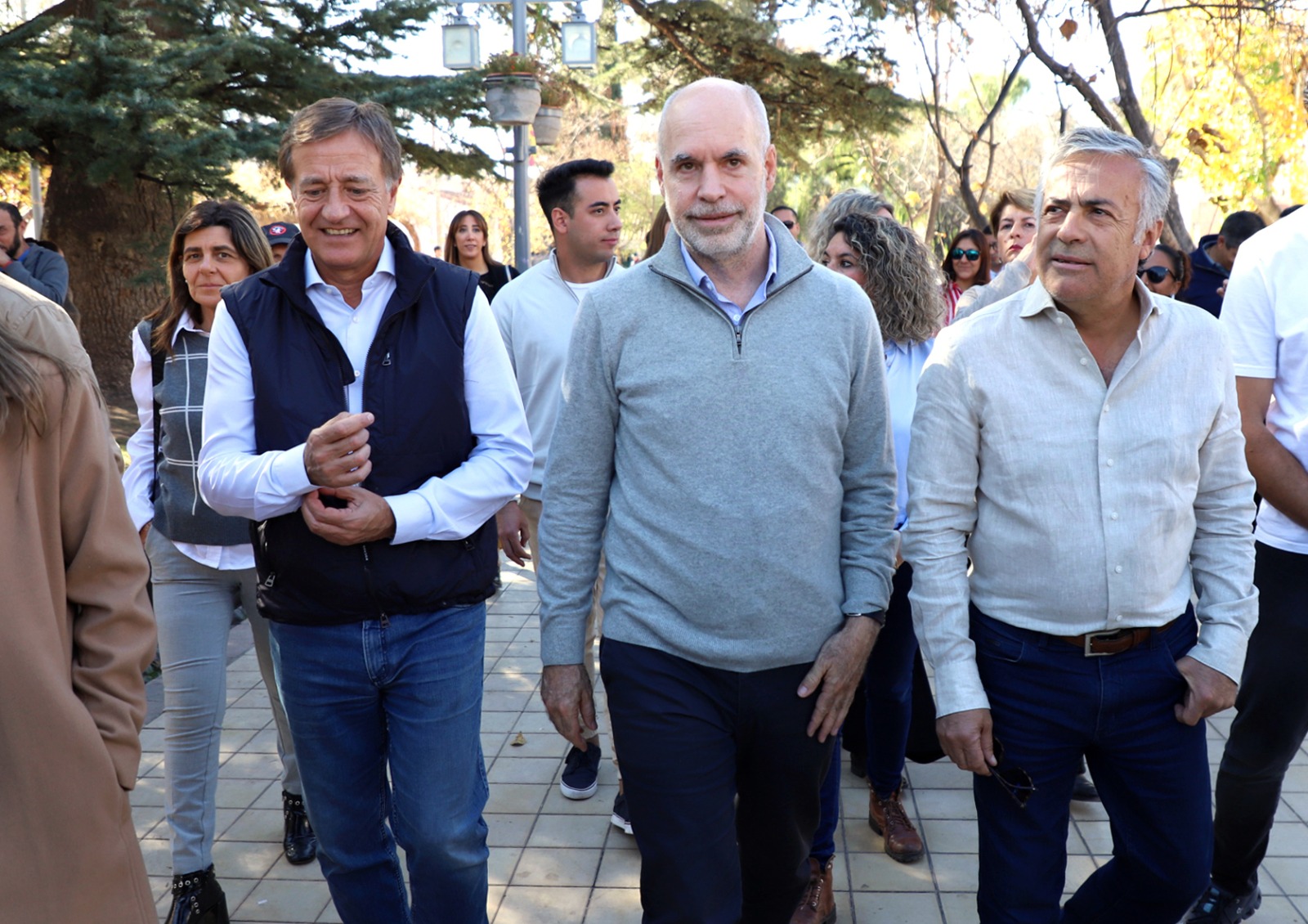 Larreta fue a Mendoza a apoyar a Cornejo: "JxC es el cambio que necesita el país"