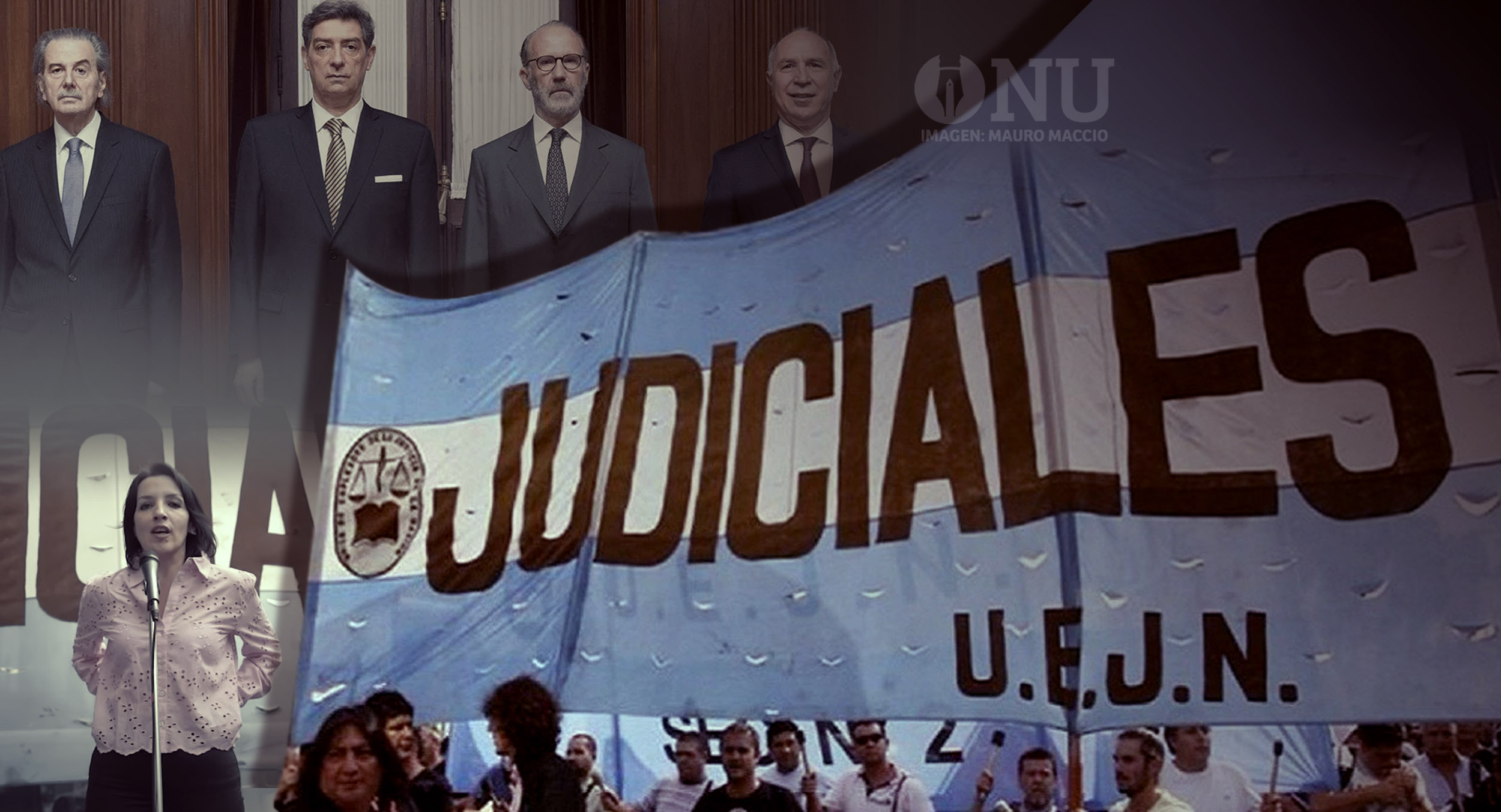 Pararon los judiciales y piden no ser rehenes de una disputa entre poderes