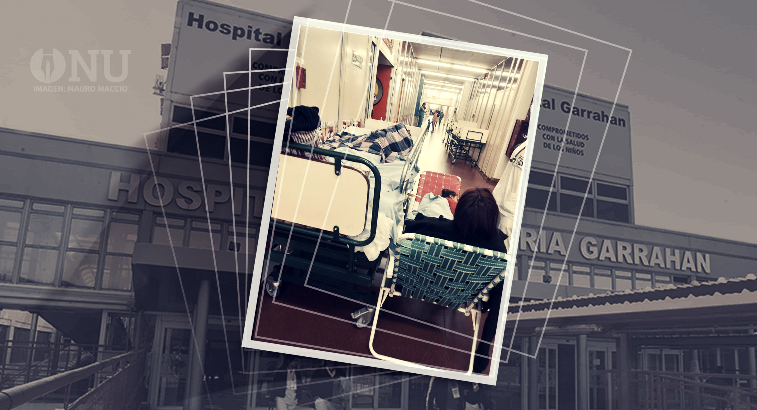 Hospital Garrahan desbordado: “Están internando pacientes en los pasillos”