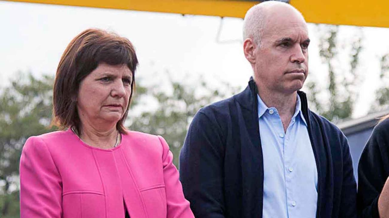 Preocupación en JxC por la tensa relación entre Larreta y Bullrich