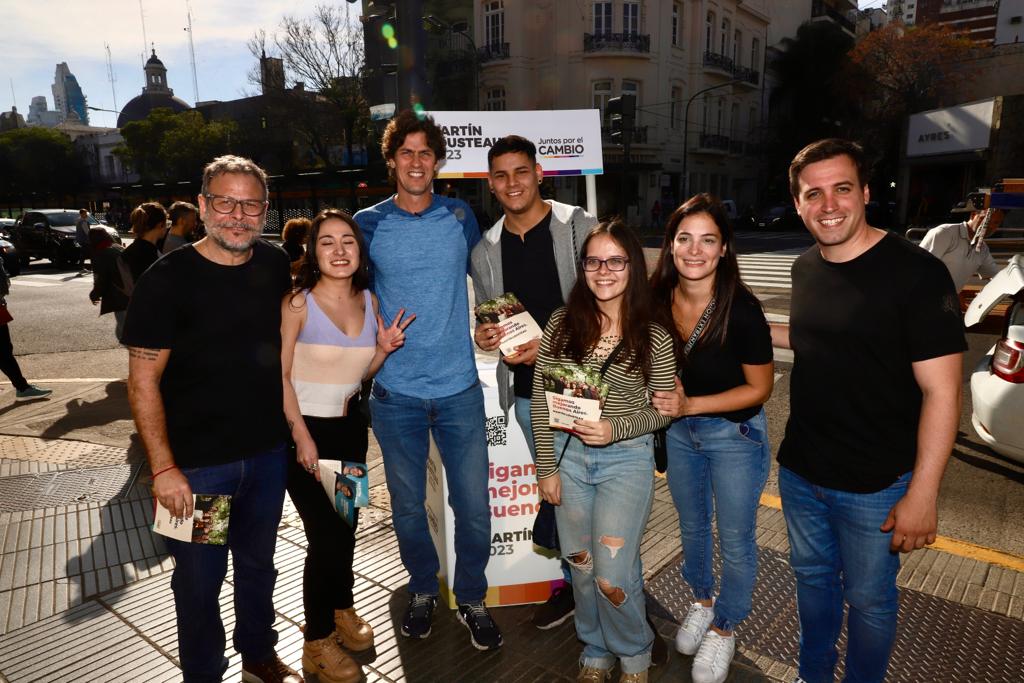 Lousteau: "Vamos a crear un Distrito Joven en el microcentro de la Ciudad"