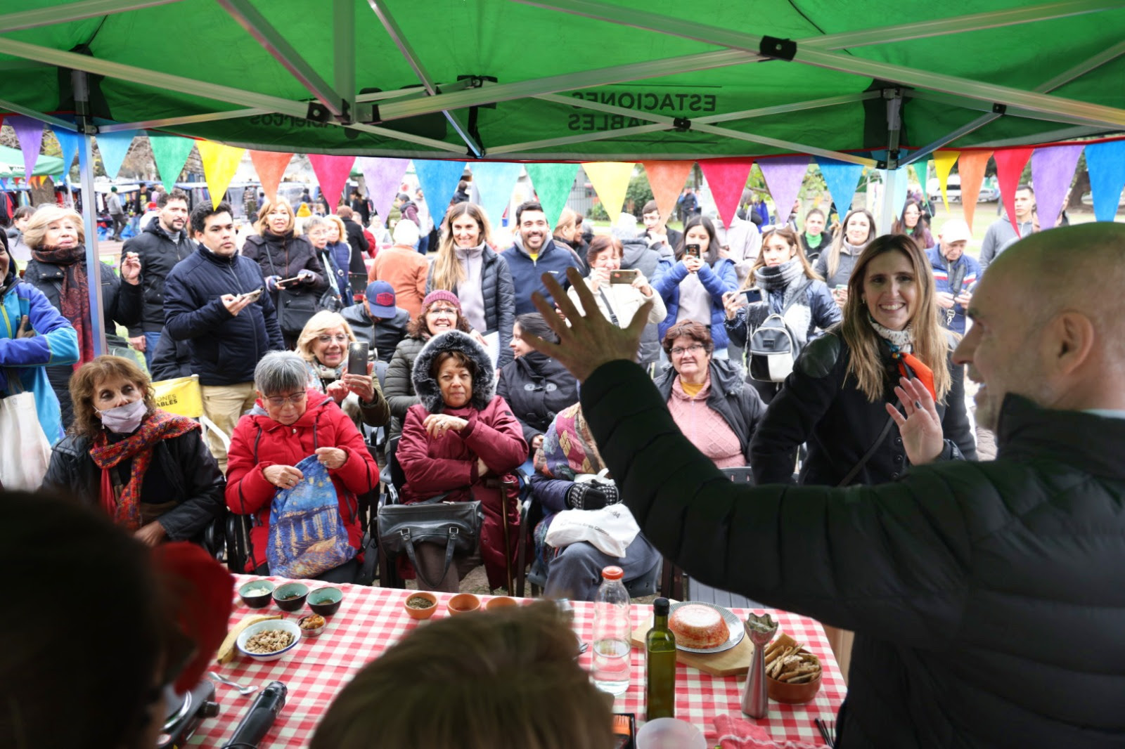 Campaña: Larreta, junto a los vecinos en el Festival Saludable en Saavedra