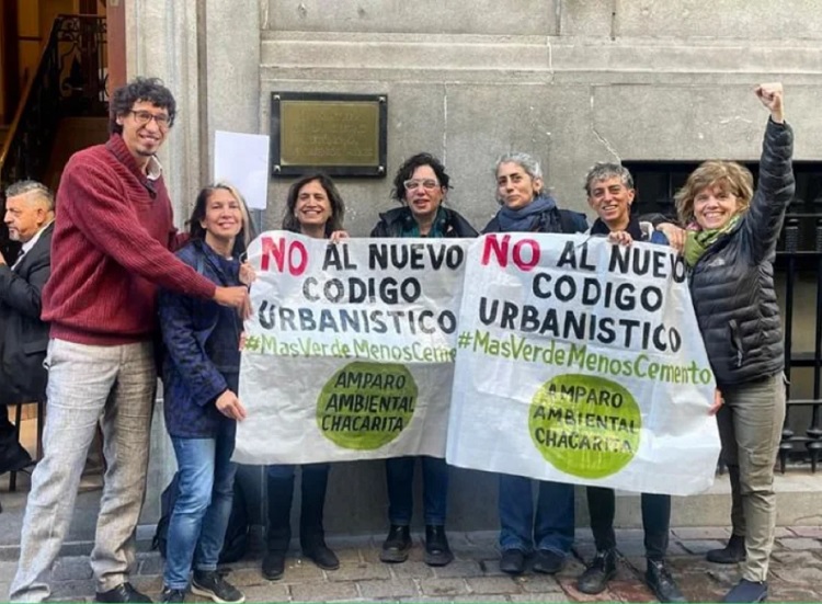 Vecinos porteños protestaron contra la construcción de nuevos edificios