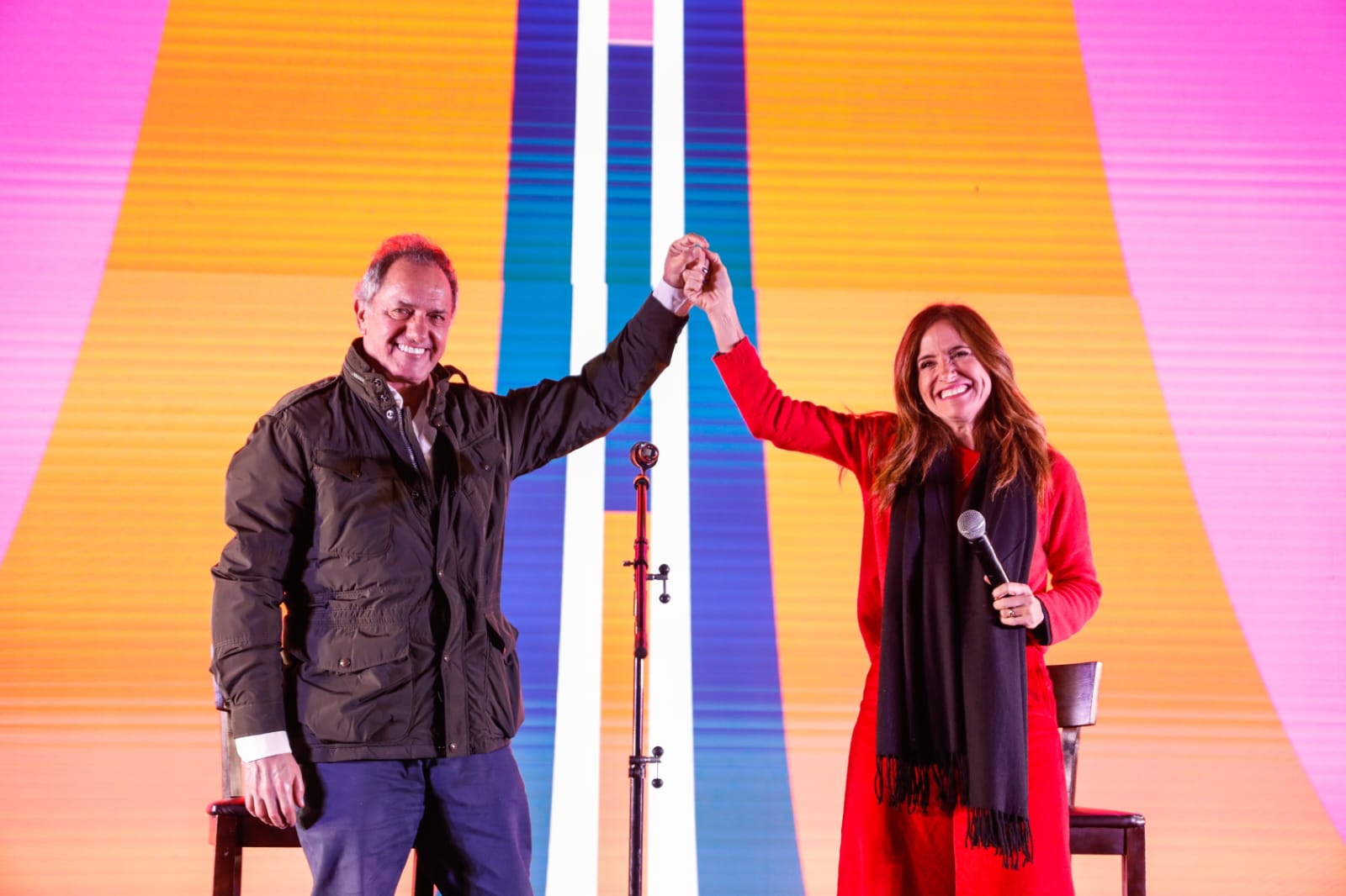 Scioli y Tolosa ratificaron sus candidaturas: "El peronismo reclama PASO"