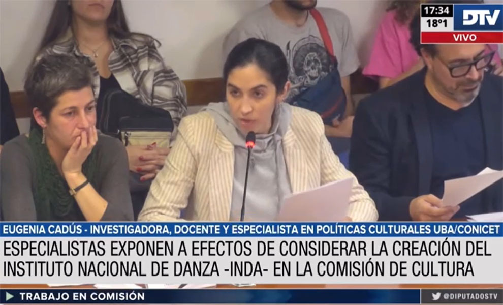 Diputados inició el debate por una ley nacional de danza