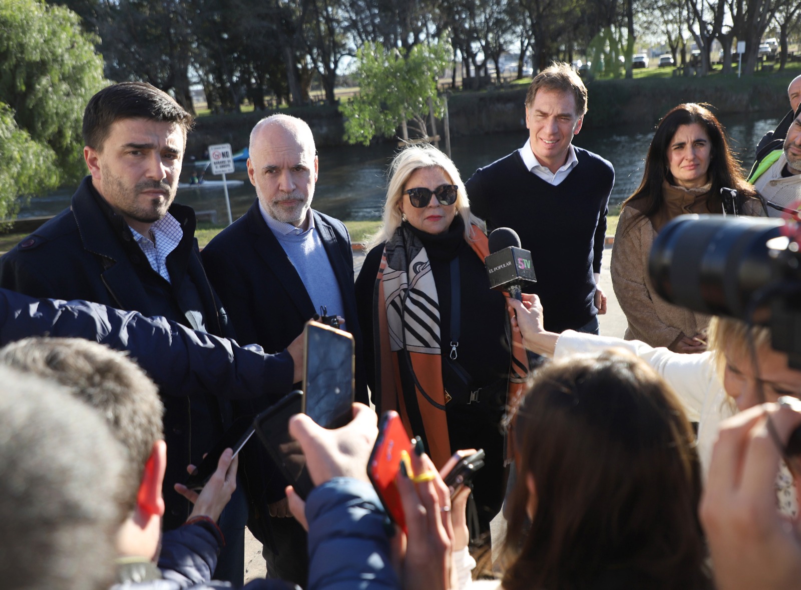 Larreta, con Santilli y Carrió: “Estamos unidos para cambiar la Provincia y la Argentina"